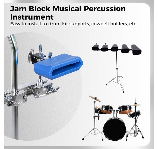Brand New Jam Block Percussion Music Instrument