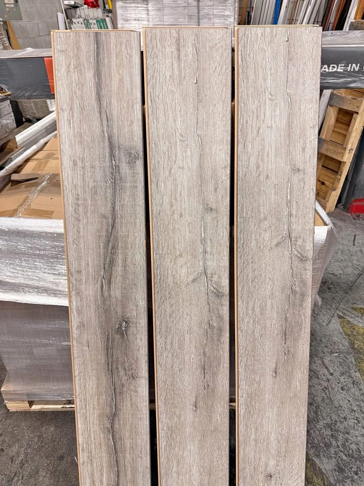 German Laminate Flooring - Kronotex Grey Oak AC5 10mm