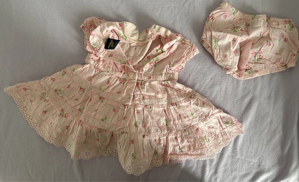 Baby Girl Dresses & Bloomer Bundle (3-6m) - photo 5