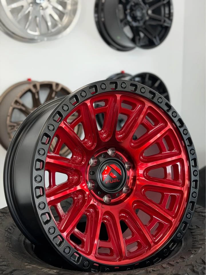 Fuel Off-Road D834 Cycle Wheel - Candy Red/Black - photo 2