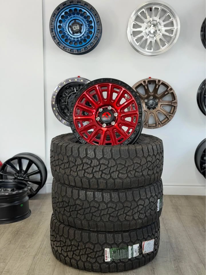 Fuel Off-Road D834 Cycle Wheel - Candy Red/Black - photo 3