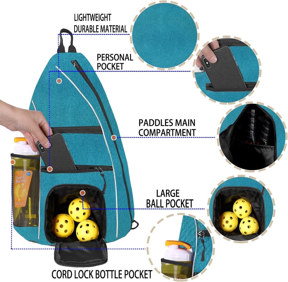 Pickleball Backpack - Travel Paddle Case - photo 2