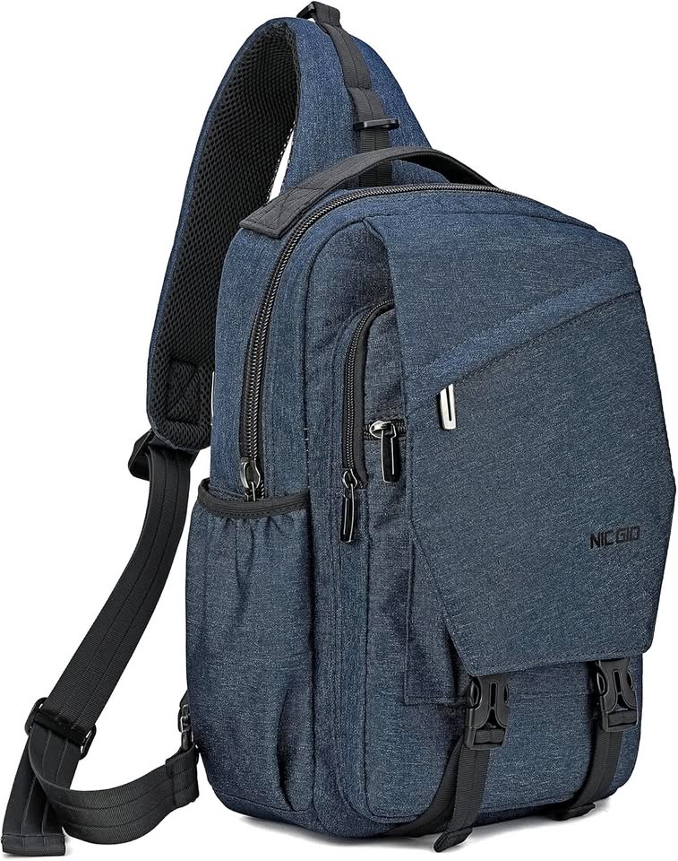 NICGID Sling Bags Shoulder Backpacks, 13.3'