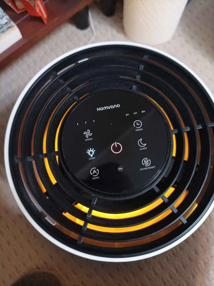 Air Cleaner Purifier with Light - photo 2