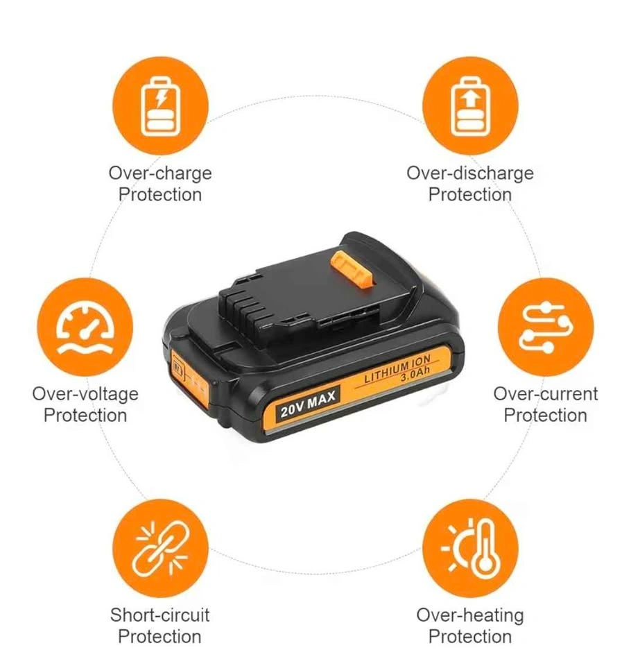 Dewalt 20V Max Battery & Charger Replacement - photo 4