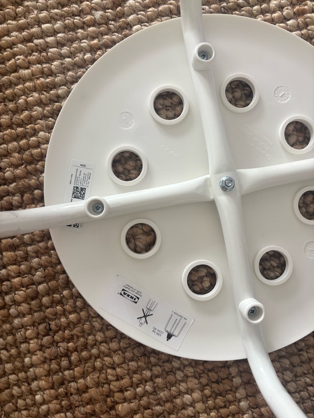 Ikea Marius stool new - photo 3