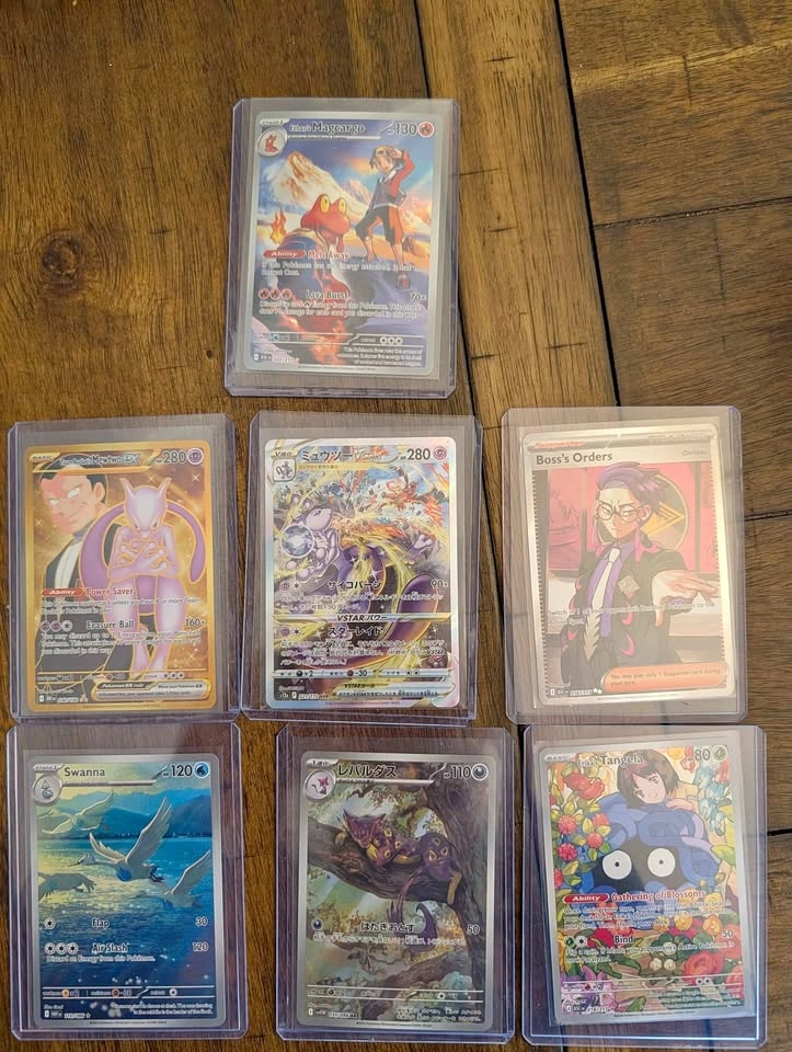 Pokemon Cards - all sleeved and top loaded