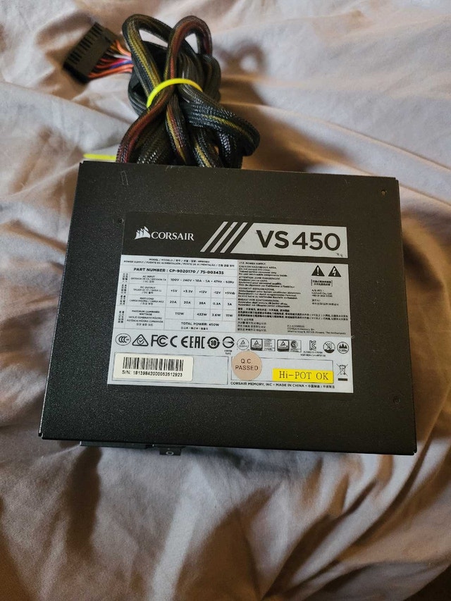 Corsair VS450 Power Supply