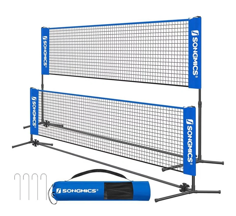 16.5’ Portable Badminton Net Set - Blue - photo 2