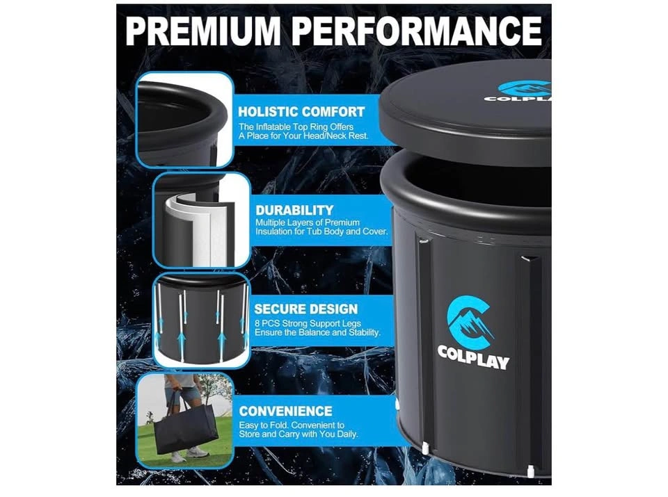 Colplay Portable Ice Bath - Extra Large 116 Gallon - photo 3