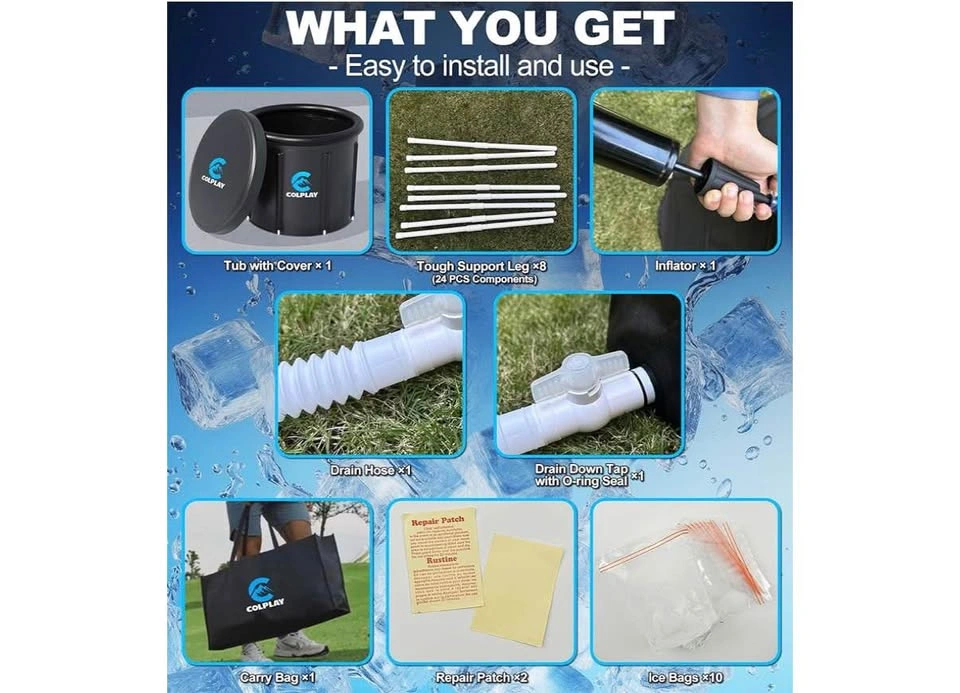 Colplay Portable Ice Bath - Extra Large 116 Gallon - photo 5