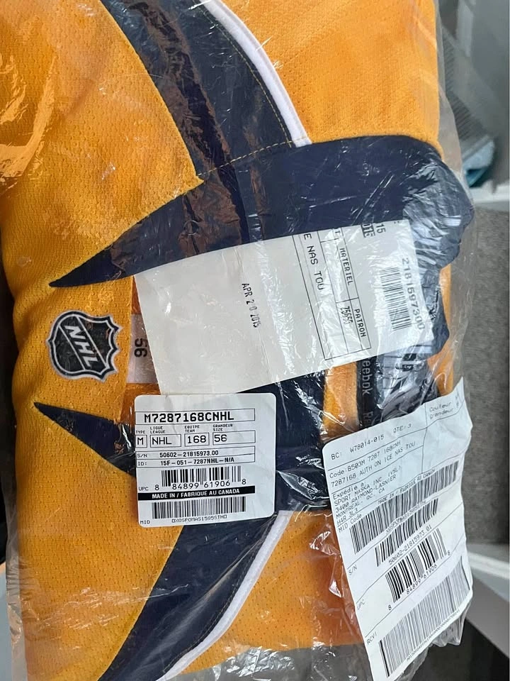 Nashville Predators Player Jersey