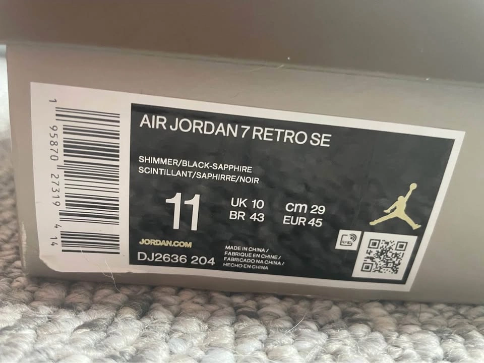 Jordan 7 Sapphire - photo 2