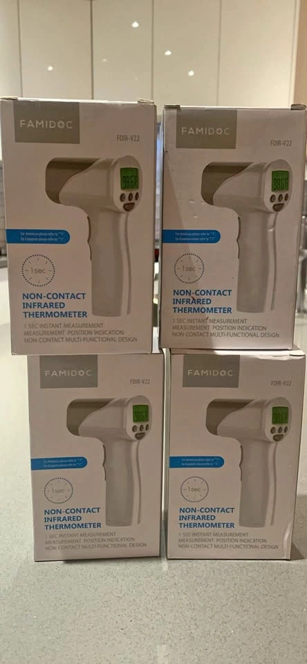 Non contact infrared thermometer