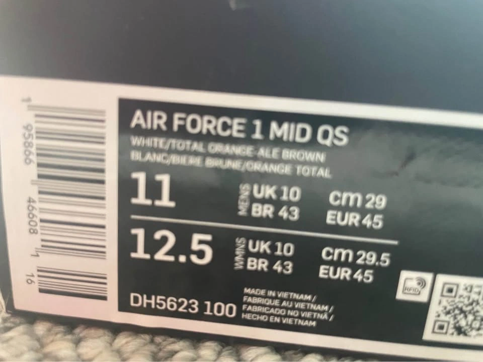 Air Force 1 Mid Ale Brown Size 11 - photo 2