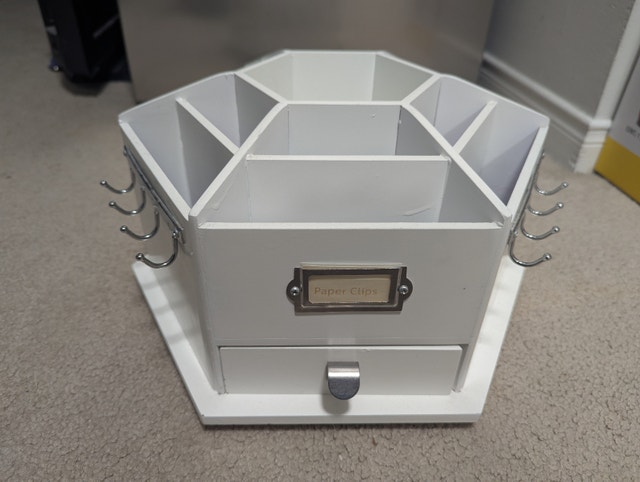 Storage Desktop Carousel