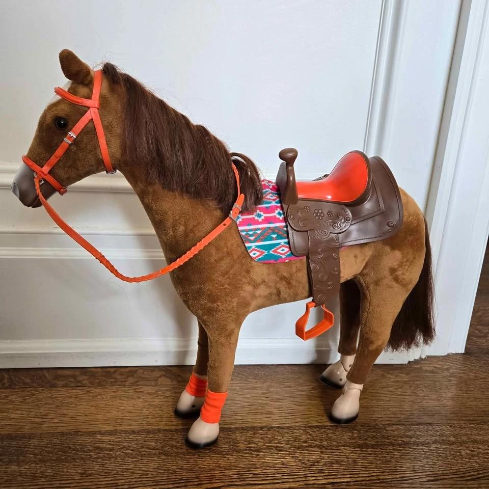 21" Poseable Horse & Accessories for 18" Dolls - photo 2