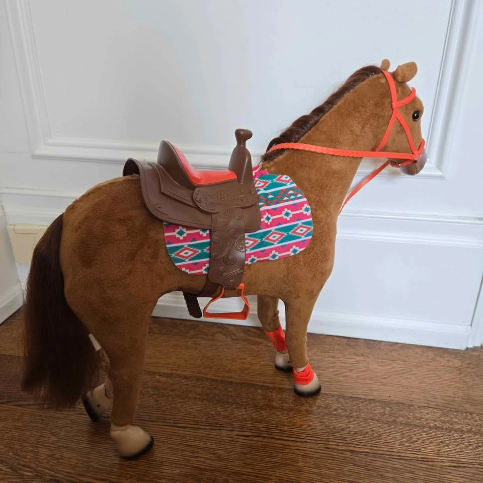 21" Poseable Horse & Accessories for 18" Dolls - photo 3