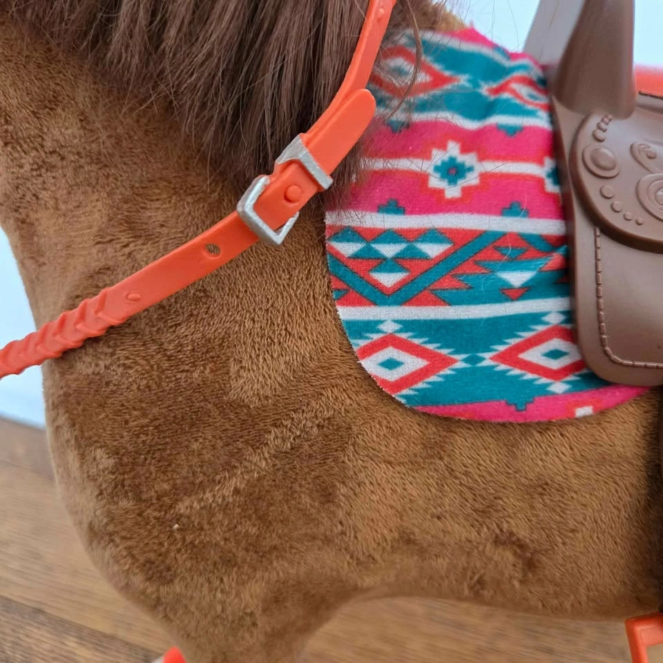 21" Poseable Horse & Accessories for 18" Dolls - photo 5