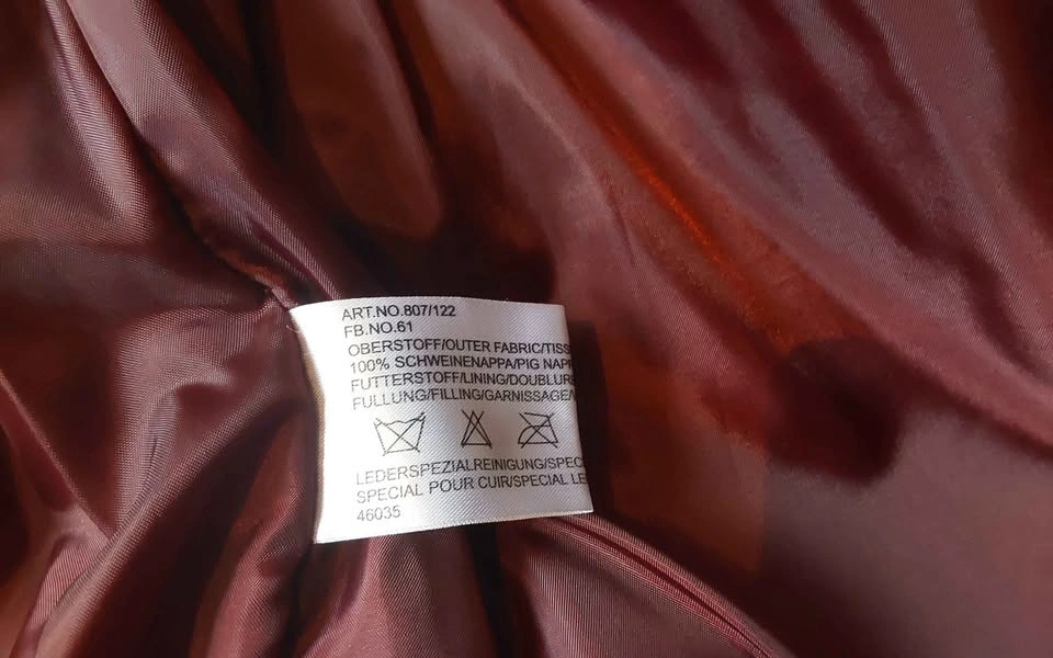 Dark Burgundy Pig Leather Jacket - photo 5