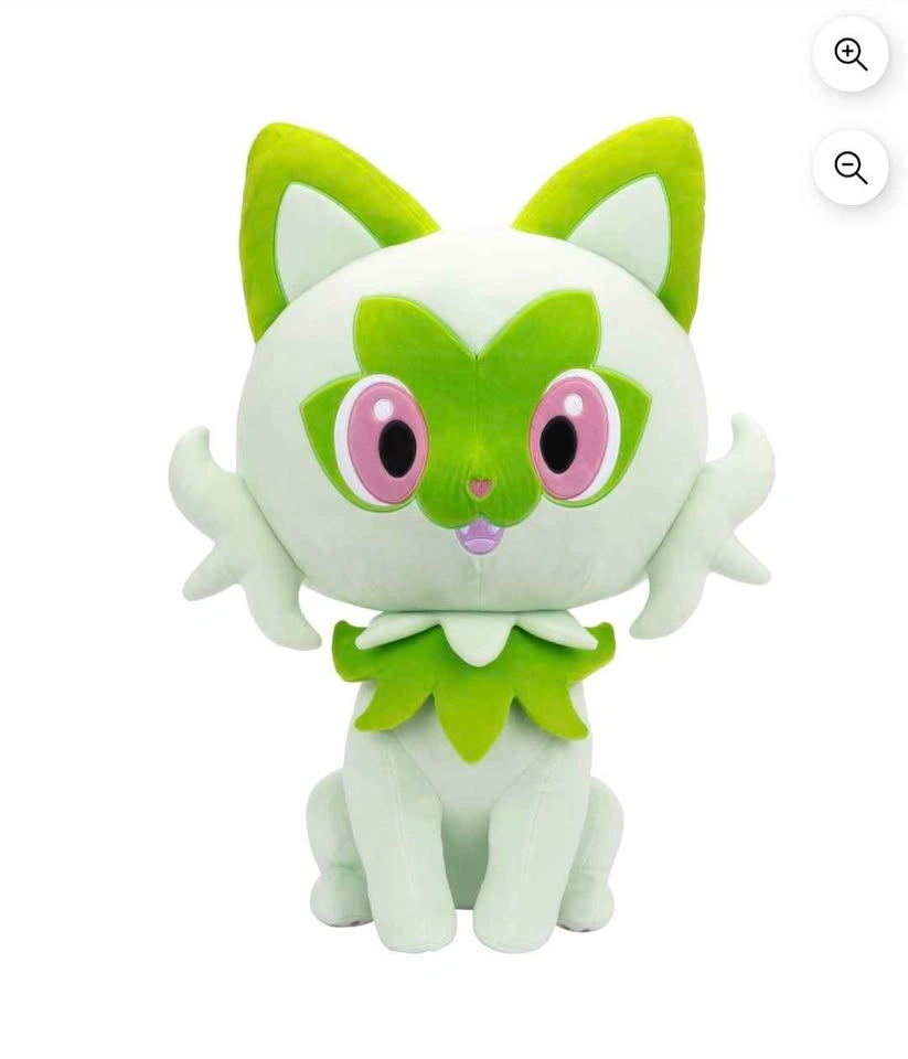 TAKING OFFERS♡Huge Pokemon Sprigatito Plushie!!! - photo 3