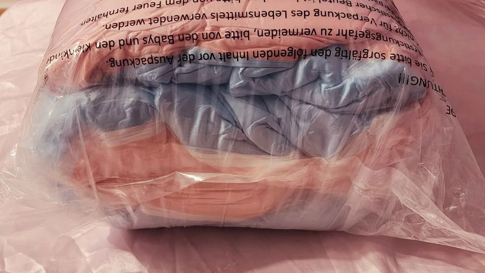 Super Cute, Pink and Blue Pillow - photo 3