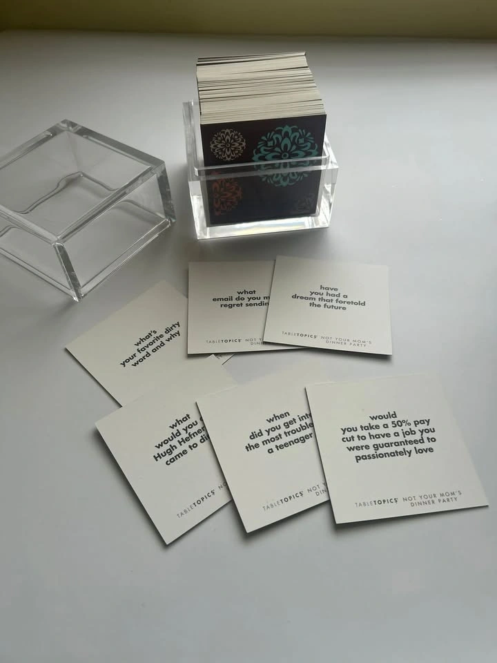 Table Topics - Not Your Mom's Dinner Party Edition Game - photo 2