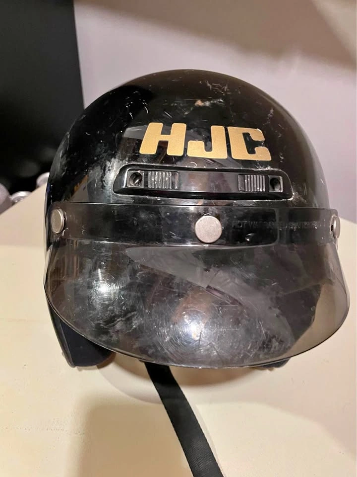 HJC Black Helmet XL