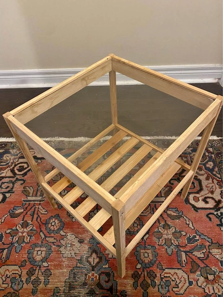 IKEA NESNA Bamboo Side Table