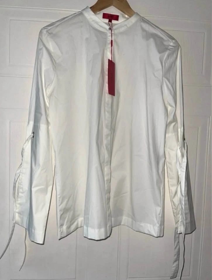 Hugo Boss Erilia Long Sleeve Button-Up Blouse Top Size 8/10 - photo 2