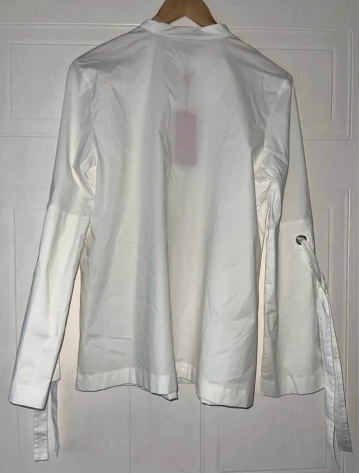 Hugo Boss Erilia Long Sleeve Button-Up Blouse Top Size 8/10 - photo 4