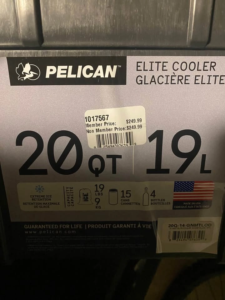 Pelican Elite 20QT Cooler (2 Available) - Brand New - photo 4