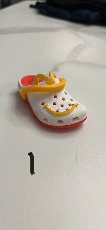 McDonald’s limited addition crocs toy.