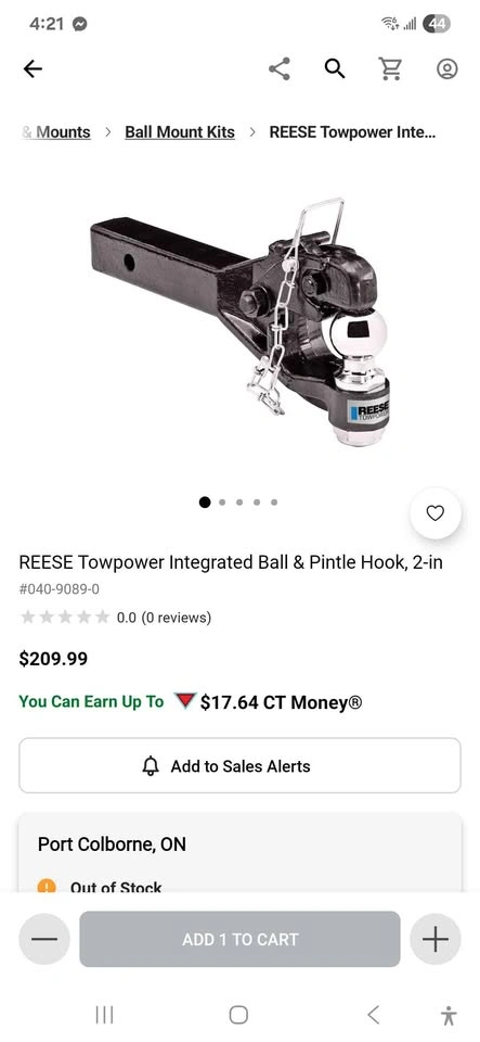 Reese Pintle Ball Combo - Brand New - photo 4