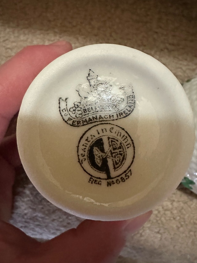 Irish creamer and sugar - photo 3