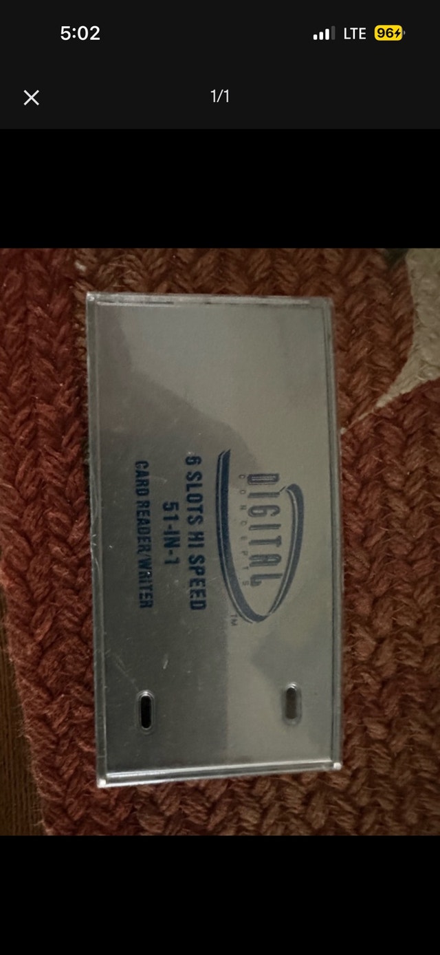 Six Slot Card Reader