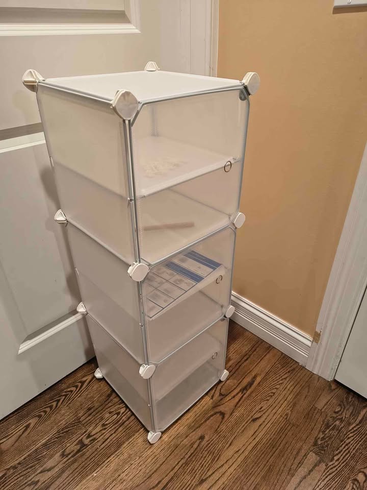 🥕3 Cube Storage Organizer with Door🥕 - photo 3