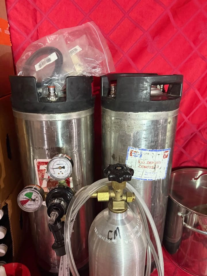 Complete Home Brewing Setup w/ Kegs & CO2 Tank - photo 5