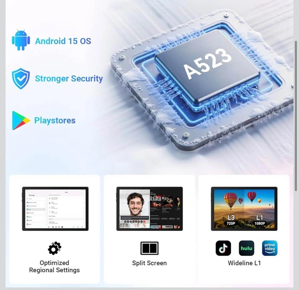 Jeazans Android 15 Tablet - photo 3
