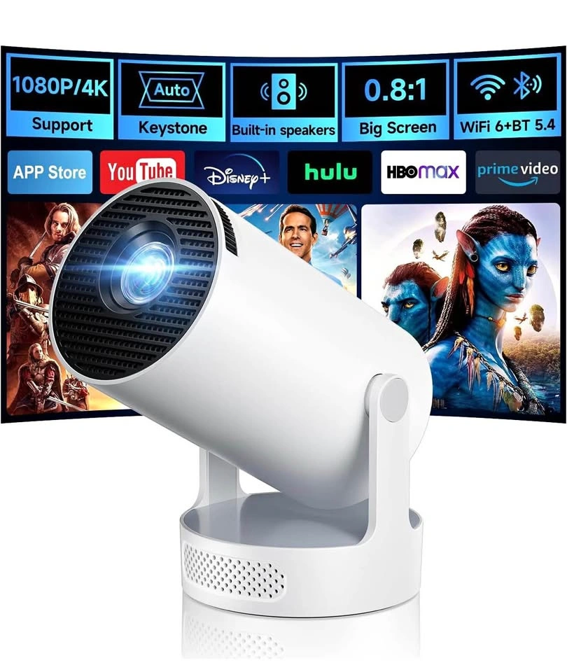 Kimwood 1080P Mini Portable Projector
