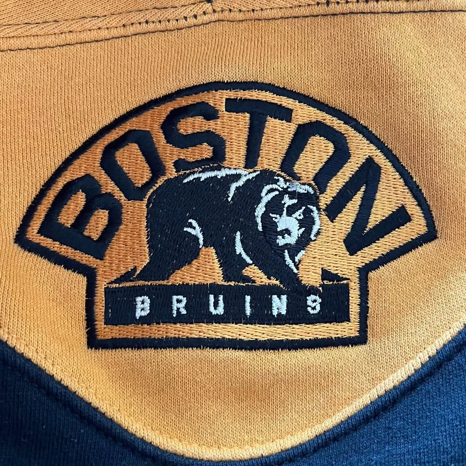Old Time Hockey Boston Bruins Hoodie Jersey XL - photo 2