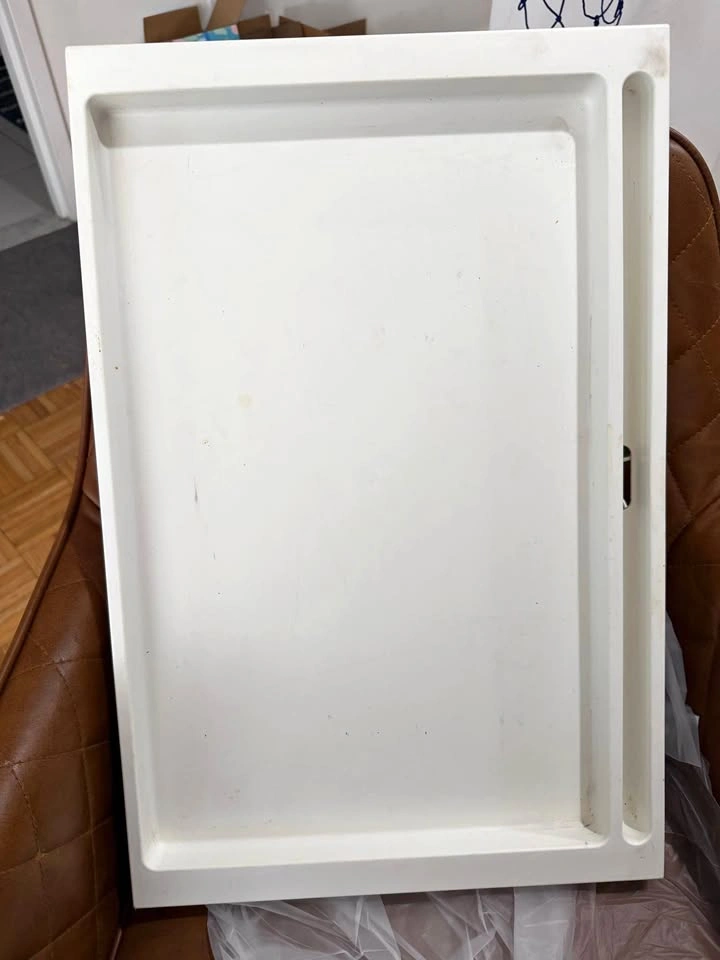 White Ikea Foldable Study Table