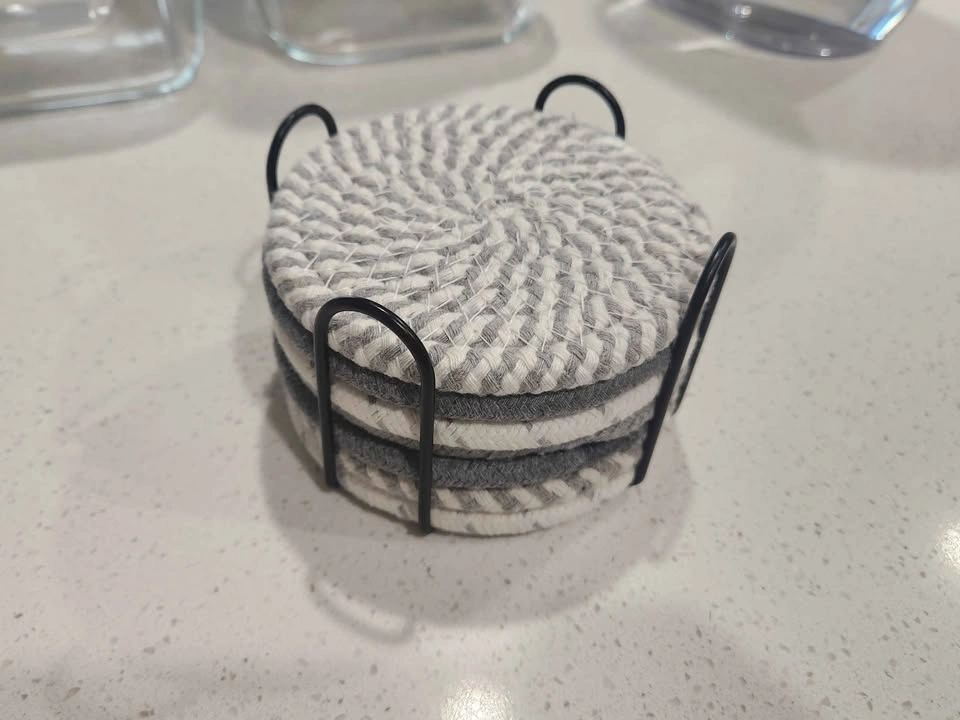 Drink coasters with holder - Moving sale - photo 2