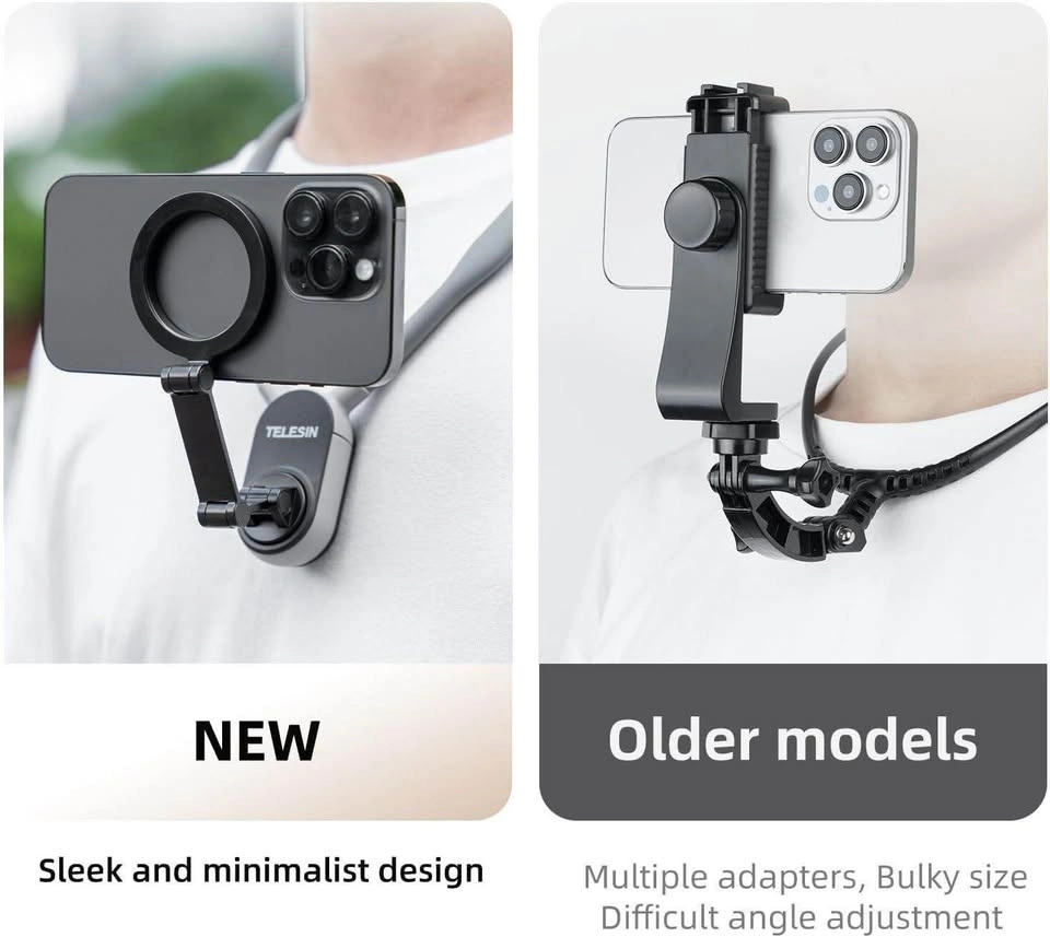 TELESIN Magnetic Neck Mount for Phones - photo 4