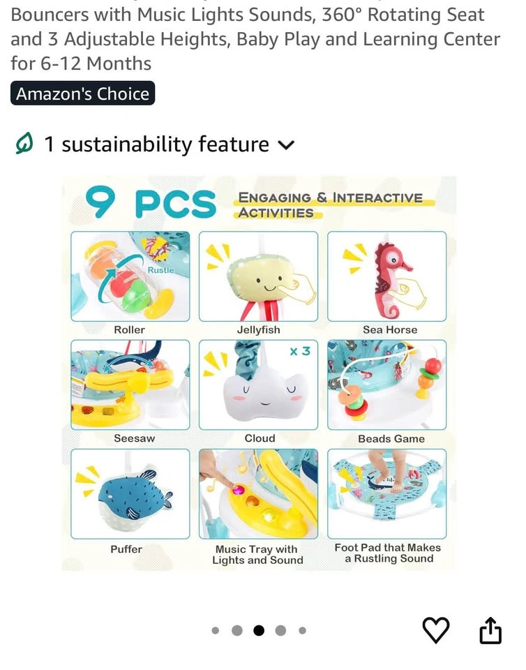 BNIB-Baby Activity Jumper - photo 2