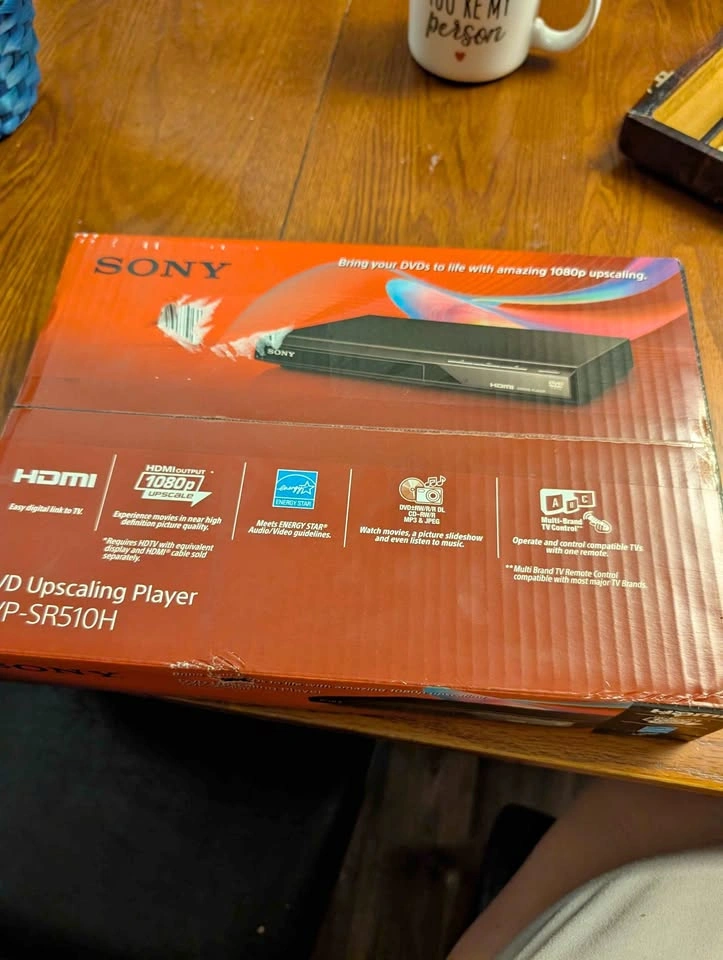Sony DVD Upscaling Player DVP-SR510H HDMI 1080p