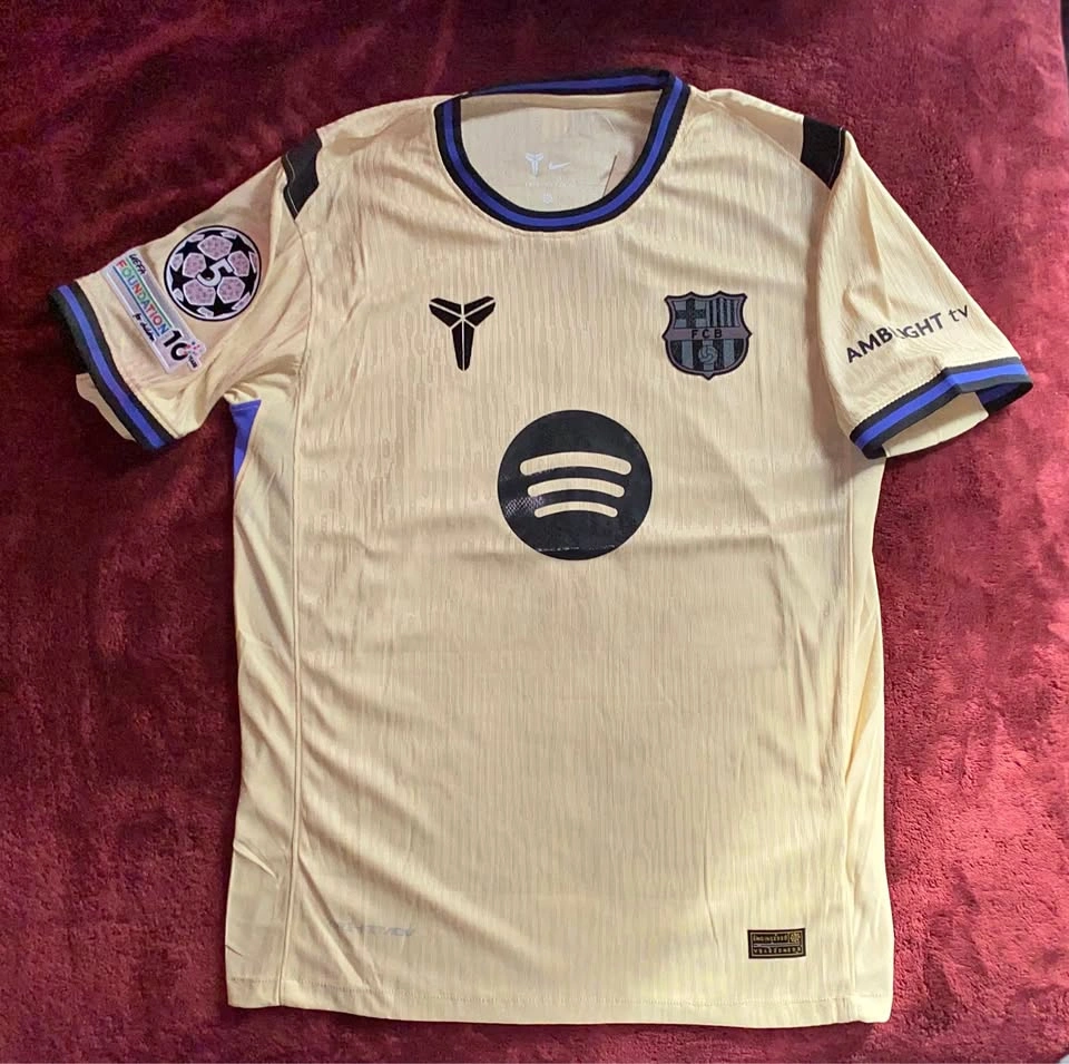 Pedri Men's FC Barcelona 25/26 Away Jersey - Player Version - Me