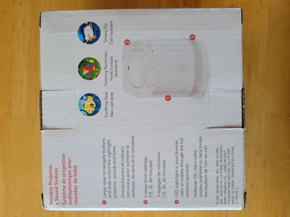 Munchkin Sound Asleep Nursery Projector & Sound Machine - photo 2