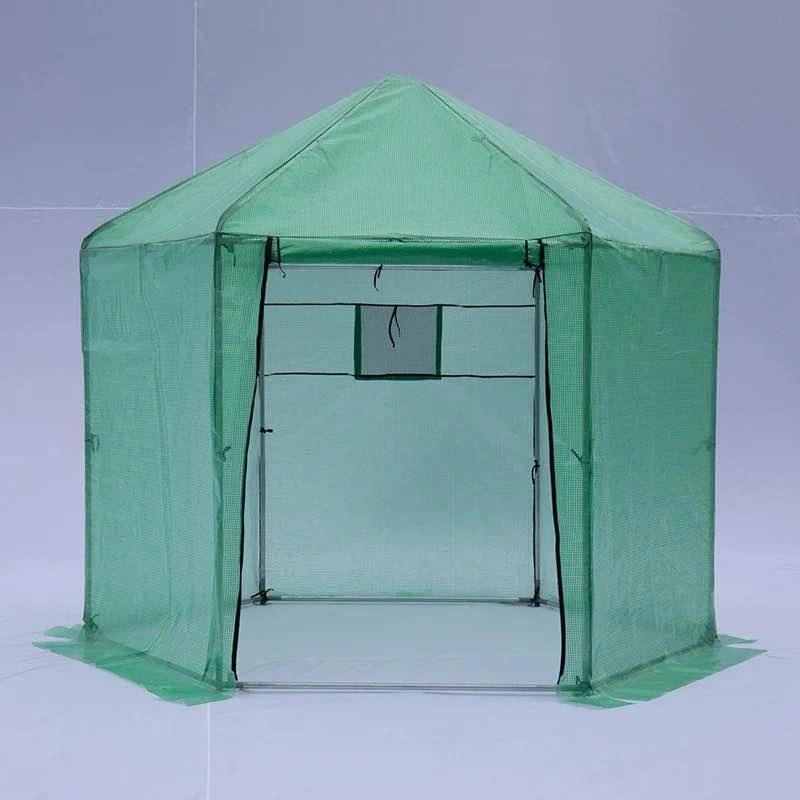 Walk-In Hexagonal Greenhouse 96.8” – Heavy Duty Metal Frame - photo 5