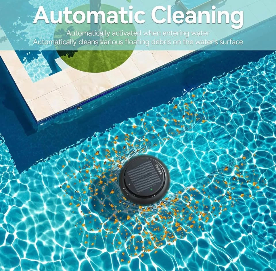Brand New Solar Robotic Pool Skimmer – Automatic & Cordless - photo 2